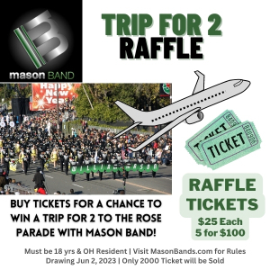 Trip for 2 Raffle Call To Action to Buy Tickets